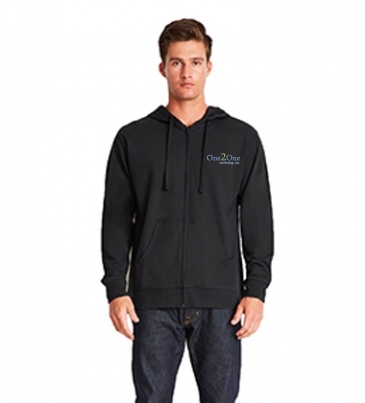 Next Level Apparel Adult Laguna French Terry Full-Zip Hooded Swea