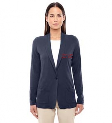 Devon & Jones Ladies' Perfect Fit™ Shawl Collar Cardigan