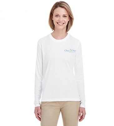 Ladies' Cool & Dry Performance Long-Sleeve Top