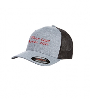 Adult Poly Mélange Stretch Mesh Cap