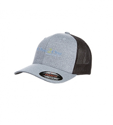 Adult Poly Mélange Stretch Mesh Cap