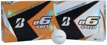 Bridgestone e6 Soft or Speed Golf Balls