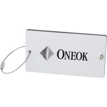 Steel Threads Acrylic Identification Tag