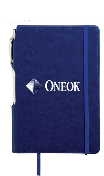 6" x 8.5" Viola Notebook With Metal Pen