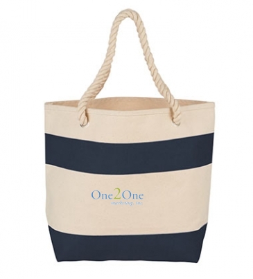 Rope Handle 16oz Cotton Canvas Tote