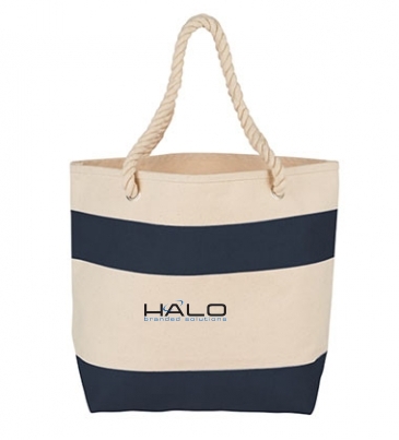 Rope Handle 16oz Cotton Canvas Tote