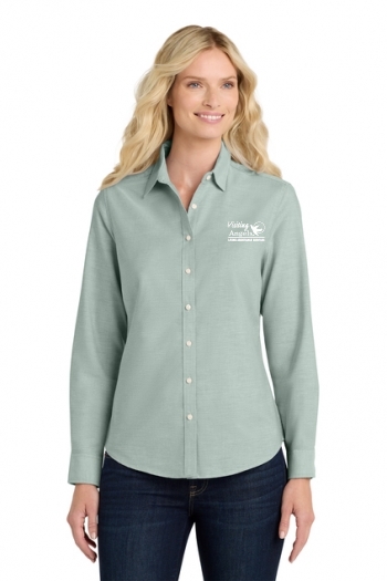 Port Authority® Ladies SuperPro™ Oxford Shirt