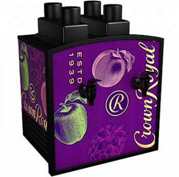 Chiller Machine -Crown Royal Flavors Dual Crown Shot Machine