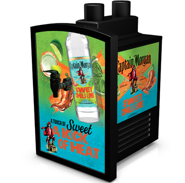 Chiller Machine -Captain Morgan Sweet Chili Lime CHILLER