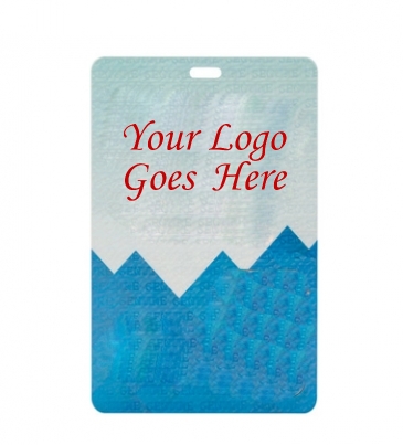 4.25 X 6 Plastic Identification Badge