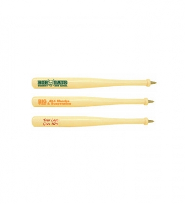 8" Wooden Baseball Bat Pen