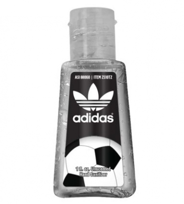 1 OZ Sanitizer IN Trapezoid Bottle