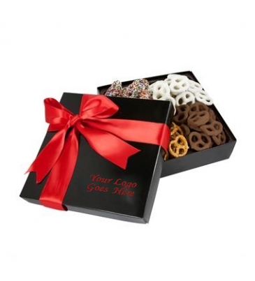 4 Delights Gift Box - Assorted Mini Pretzels
