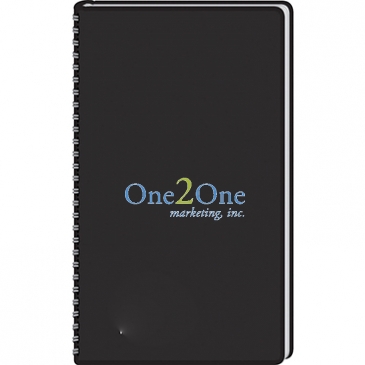 Ruled Desk Planner, 1 Day Per Page Wired to Cover 2018
