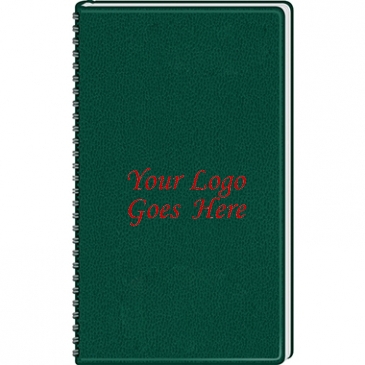 Ruled Monthly Format Wired to 2-Piece Cover Desk Planner 2018