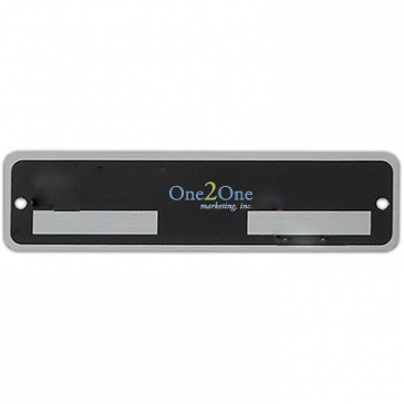 Metal Plates & Signage: 3-6 sq. in.