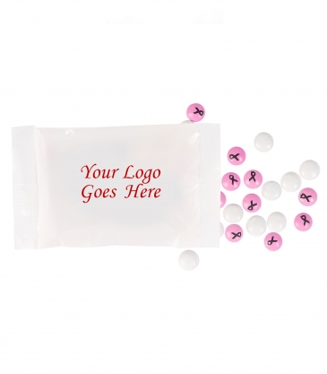 1 oz. Full Color DigiBag with Imprinted Chocolate Buttons