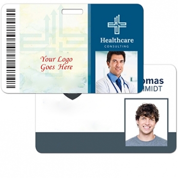 Minneapolis Plastic Name Badge (3 3/8" x 2 1/8", Horizontal)