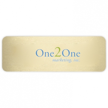 Savannah Custom Metal Name Badge ( between 0 and 3 sq. in.)