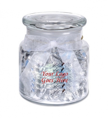 22oz. Glass Jar - Hershey's Chocolate Kisses