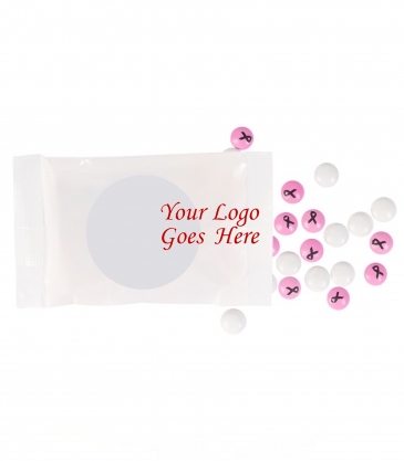 1oz. Goody Bags - Chocolate Buttons Imprinted
