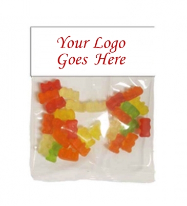 Clever Candy Large Header Bags - Gummy Bears