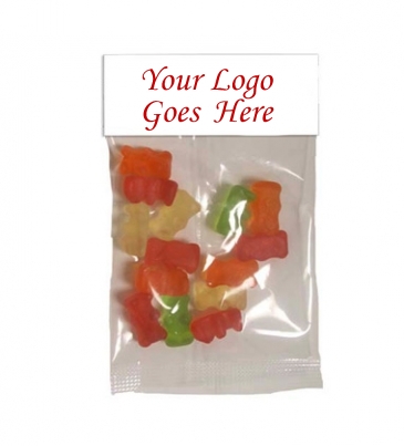 Clever Candy Small Header Bags - Gummy Bears