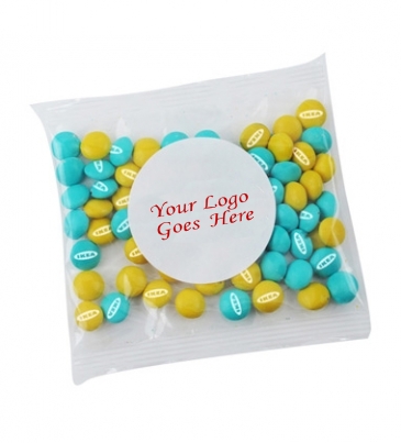 2oz. Handfuls - Chocolate Buttons Imprinted