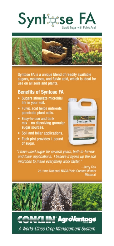 AgroVantage Syntose FA Retractor Banner 31.5" Kit
