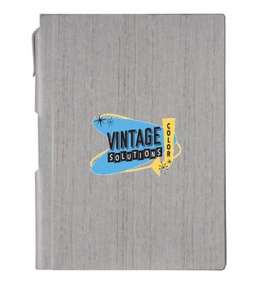 6" x 8.5" Bari Notebook with Pen