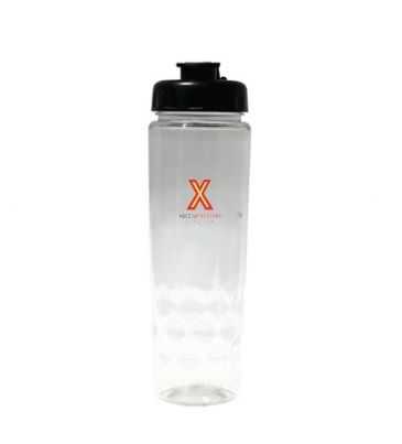 24 oz. Poly-Saver PET Bottle with Flip Top Cap