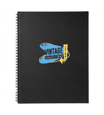 8.5" x 11" Large Business Spiral Notebook