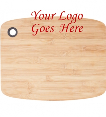 FSC Large Bamboo Cutting Board with Silicone Grip
