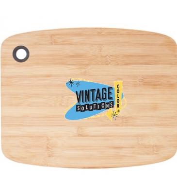 FSC Large Bamboo Cutting Board with Silicone Grip