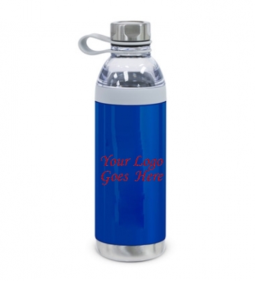 Dual Opening Stainless Steel Water Bottle - 20 oz.