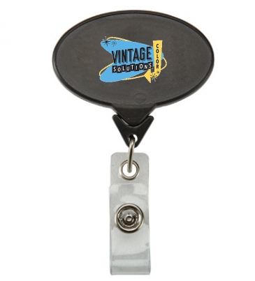 Oval Secure-A-Badge™