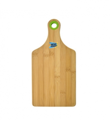 Bamboo Cheese Board w/Silicone Ring