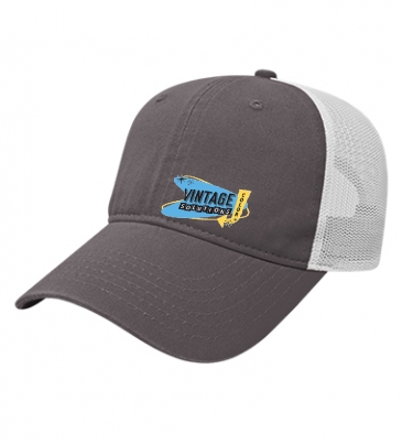 Washed Chino Twill & Ultra Soft Mesh Cap