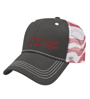 Flag Mesh Back Cap