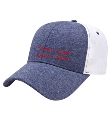 Cotton Jersey Cap With Hi-Tech Mesh Back