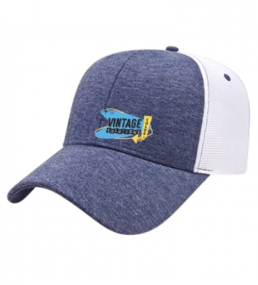 Cotton Jersey Cap With Hi-Tech Mesh Back