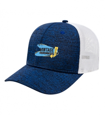 One Size Stretch-Fit Mesh Back Cap