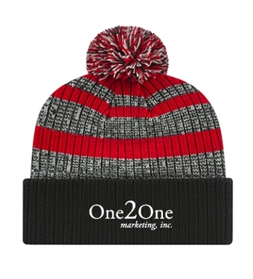 Heavy Ribbed Knit Cap with Cuff
