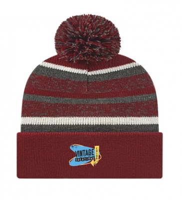 Fleece Lined Knit Cap with Cuff