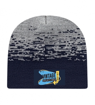 Static Pattern Knit Beanie