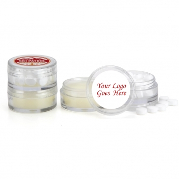 2-In-1 Mint & Lip Moisturizer Container