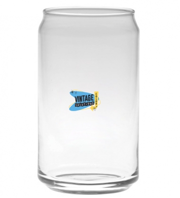 16 oz. Soda Can Glass