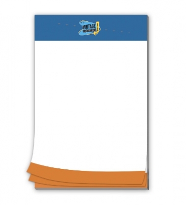 25 Page 5-1/2 X 8-1/2 Paper Note Pad