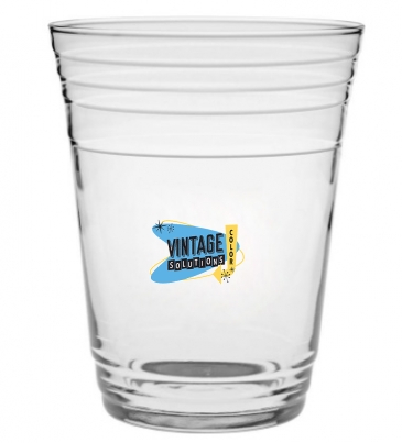 16 oz. Glass Fill Up Cup