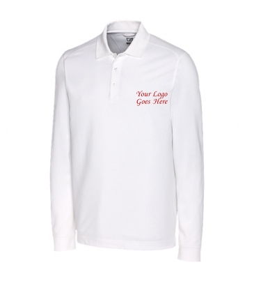 Advantage Tri-Blend Pique Mens Big and Tall Long Sleeve Polo